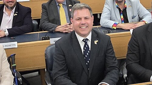 Kent County Council Liberal Democrat Group in the chamber elected May 2025